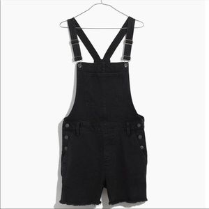Madewell short overalls